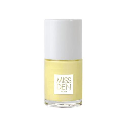 Vernis À Ongles Couleur Absolue - Miss Den - 85% D'ingrédients D'origine Naturelle - Longue Tenue - Teinte 139 Jaune Pastel 