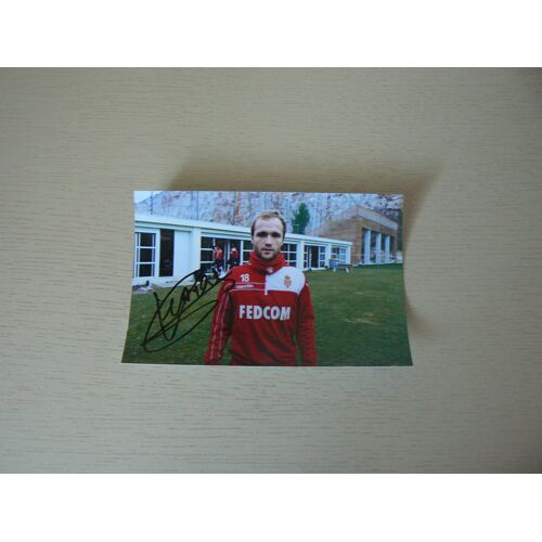 Photo Dédicacée Valère Germain As Monaco