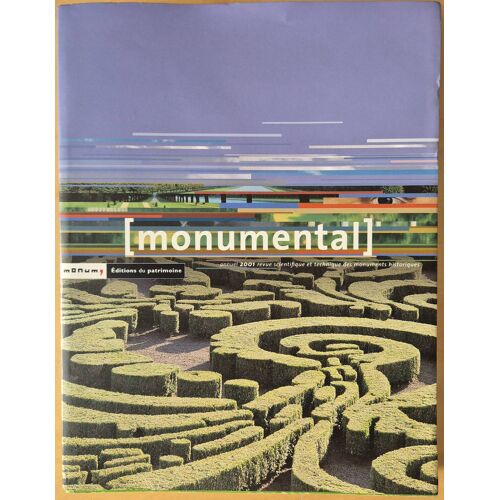 Monumental 2001 - Editions Du Patrimoine Revue Scientifique Des Monuments Historiques