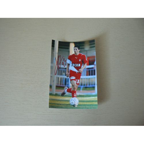 Photo Dédicacée Vincent Muratori As Monaco