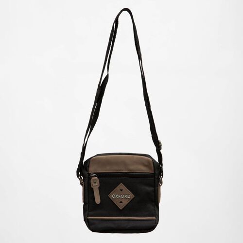 Sacoche black 15x18x4cm leeds04-ox-black Homme OXFORD