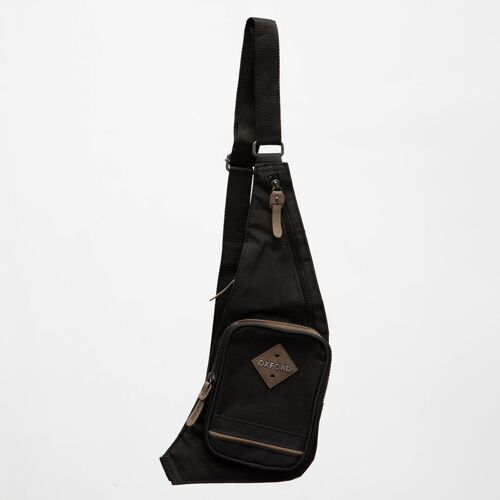 Banane black 16x40x4cm leeds02-ox-black Homme OXFORD