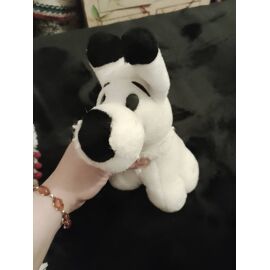 peluche d Idéfix blanc parc Astérix.