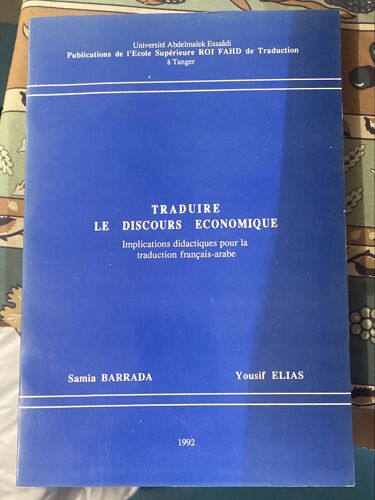 Traduire Le Discours Économique - Implications Didactiques Pour La Traduction Français Arabe