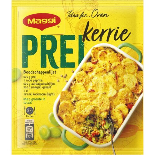 Maggi Mélange D'épices Pour Gratin Poireau Curry 64g