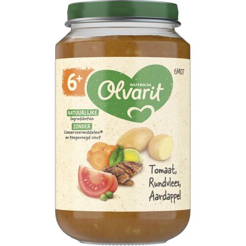 Olvarit Tomate B?Uf Pomme De Terre 6m+ 200g