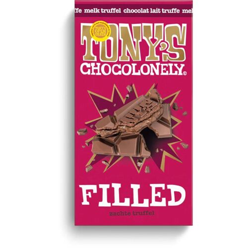 Tony's Chocolonely Chocolat Au Lait Fourré Truffe 127g