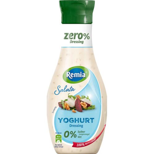 Remia Salata Zero% Yaourt Sauce 250 Ml