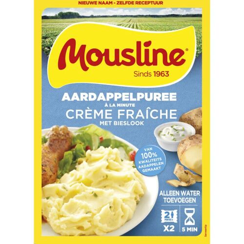 Mousline Purée De Pommes De Terre Crème Fraîche Et Bieslook 186g