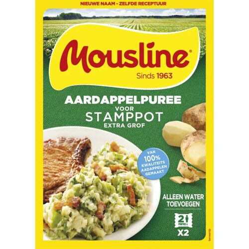 Mousline Purée De Pommes De Terre Extra Grossière Pour Stamppot 230g
