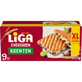 Biscuits Liga Evergreen Krenten Xxl - 338 G