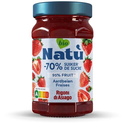 Natù Confiture De Fraises Naturelle 240g