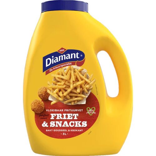 Diamant Friet & Snacks Frituurvet - Graisse De Friture Pour Frites Et Snacks - 3000 G