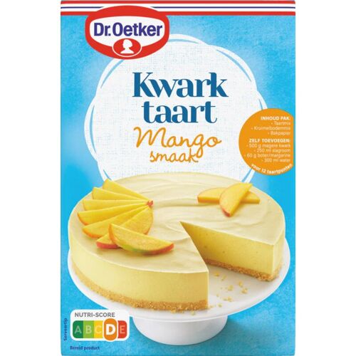 Dr. Oetker Kwarktaart Mangue Mix À Gâteau Au Fromage Blanc 440 G