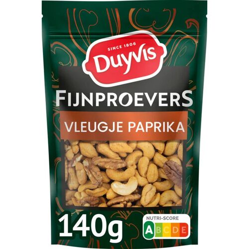 Duyvis Fijnproevers Paprika Cashew & Noix De Pécan 140g
