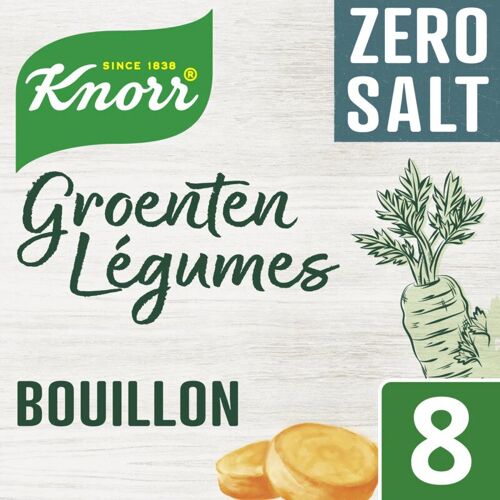 Knorr Bouillon Légumes Zéro Sel - 72g