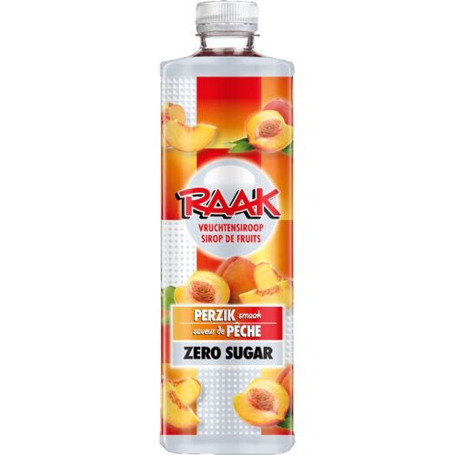 Raak Sirop De Fruits Pêche Sans Sucre 750 Ml
