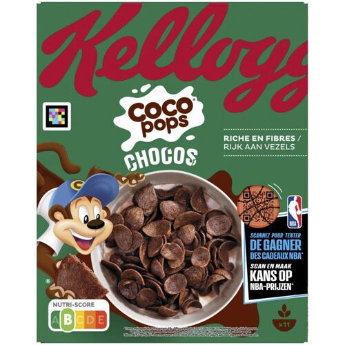 Kellogg's Coco Pops Chocos Céréales Chocolatées 330g