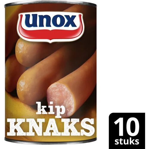 Unox Kip Knaks Saucisses De Poulet 400g