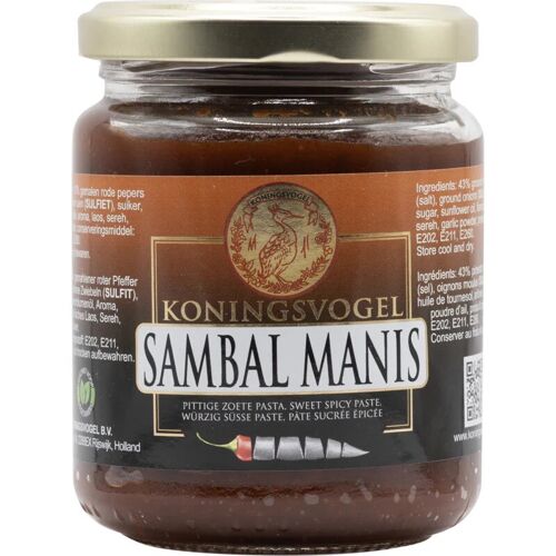 Koningsvogel Sambal Manis Sauce Épicée Douce 280 Ml