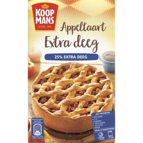 Koopmans Pâte À Tarte Aux Pommes Extra 550 G