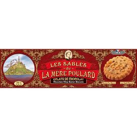 Biscuits Au Beurre Aux Pépites De Chocolat La Mère Poulard 125g