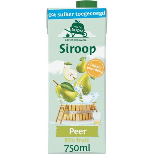 Van De Boom Sirop De Poire 0% Sucre 750 Ml