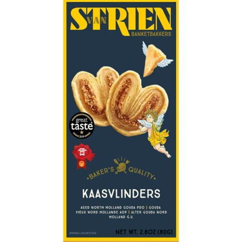 Van Strien Kaasvlinders Biscuits Au Fromage 80g