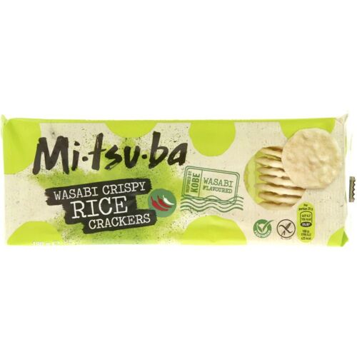 Mitsuba Crackers Wasabi Épicés - 100g