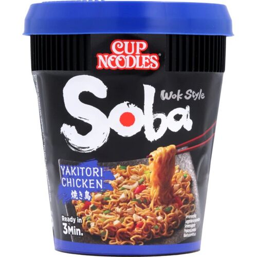 Nissin Soba Cup Poulet Yakitori Soupe Instantanée 89g