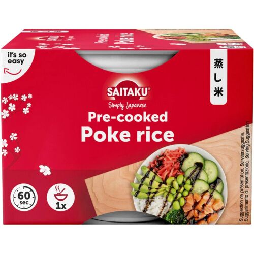 Saitaku Riz Poke Pré-Cuit 125g