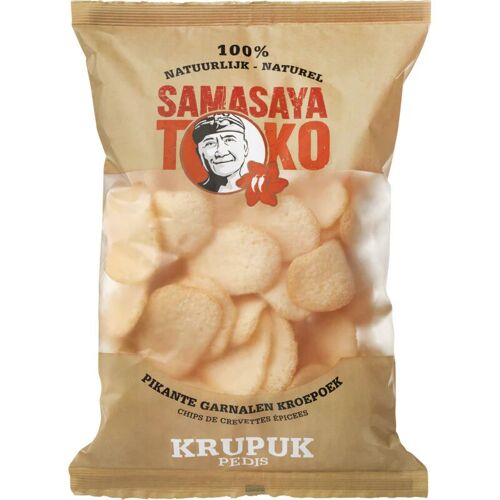 Samasaya Krupuk Pedis Chips Épicées 70g