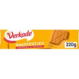 Verkade Knappertjes Biscuits Croquants Au Sucre 220 G