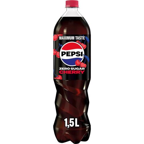 Pepsi Cola Max Cherry Boisson Gazeuse Sans Sucre 1,5 L