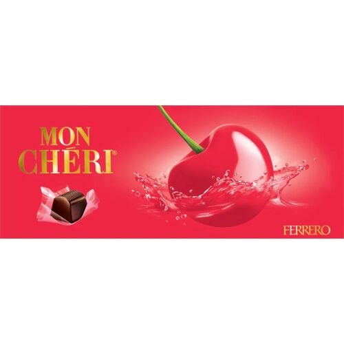 Ferrero Mon Chéri Chocolats Au Chocolat Noir Et Cerise 105g