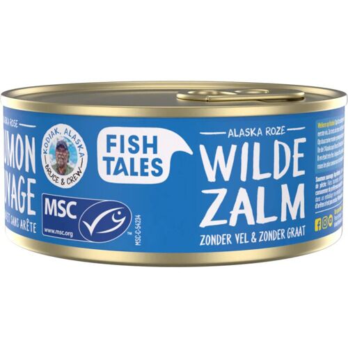 Fish Tales Saumon Sauvage Sans Peau Ni Arêtes 170 G