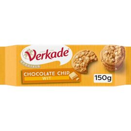 Verkade Biscuits Aux Pépites De Chocolat Blanc 150 G