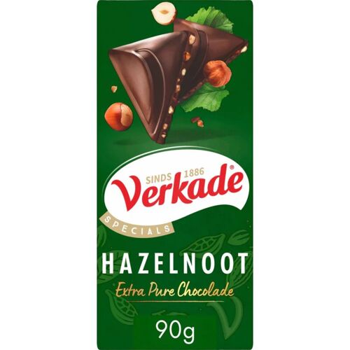 Verkade Specials Chocolat Extra Pur Noisette 90g