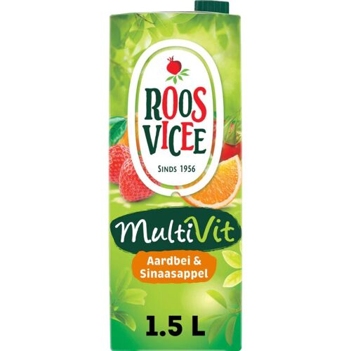 Roosvicee Multivit Fraise-Orange Boisson Multivitaminée 1500 Ml