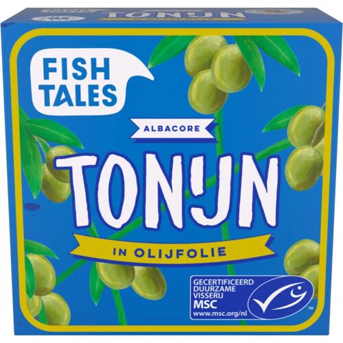 Fish Tales Thon Blanc À L'huile D'olive 80g