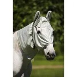 Masque Anti Dermite Equithème - Argenté/Noir - M