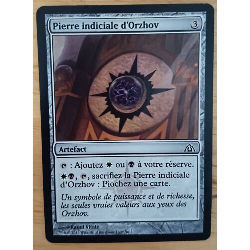 Orzhov Cluestone // Pierre Indiciale D'Orzhov (Le Labyrinthe Du Dragon)