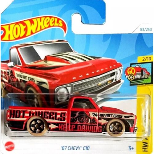 HOT WHEELS CHEVROLET ' 67 CHEVY C10 - 83/250