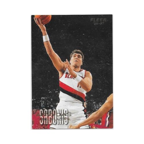 Trading Card Fleer 96-97 Arvydas Sabonis 90