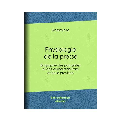 Physiologie De La Presse