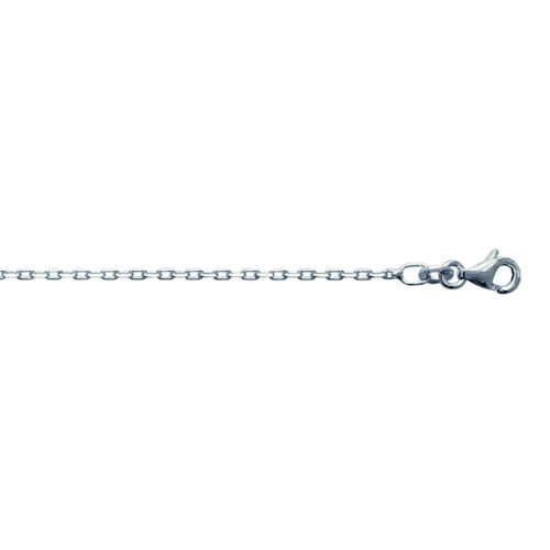 Chaîne Brillaxis Maille Forçat Argent 45cm