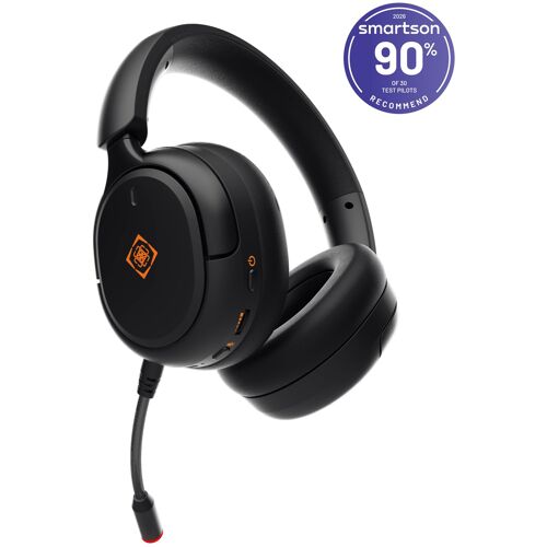 Deltaco Gaming GAM-182 casque Sans fil et filaire Arceau USB Type-C Bluetooth Noir
