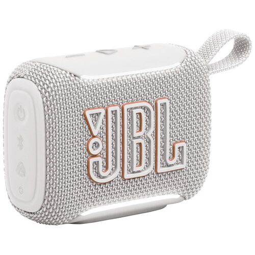 JBL Go 5 - Haut-parleur - pour utilisation mobile - sans fil - Bluetooth 6.0 - 4.8 Watt - blanc