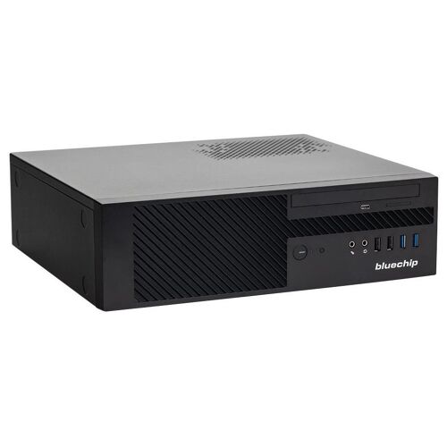 bluechip BUSINESSline S3200 Intel Core i3 i3-14100 8 Go DDR5-SDRAM 500 Go SSD Windows 11 Pro Slim PC Mini PC Noir
