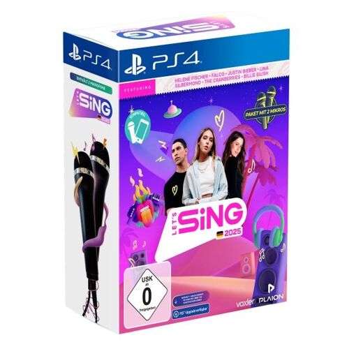 Let's Sing 2025 Standard Allemand PS4